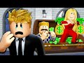 His REAL PARENTS FAKED Their FUNERAL Roblox Movie