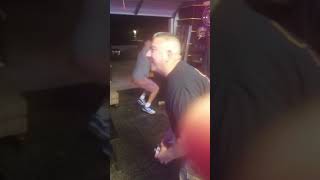 Famous MMA fighter doing the chicken dance