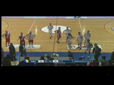 HKK Široki vs KK Zrinjski 87-85 || koš s pola terena u zadnjoj sekundi