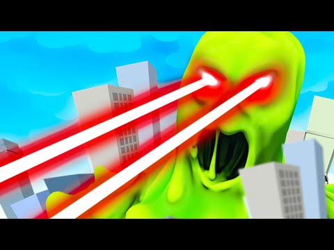 ICH BIN ein RIESEN LASER SCHLEIMMONSTER! (Monster Simulator)