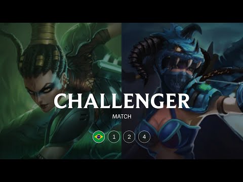 BR Challenger match 124: Super Nidalee vs Super Vayne