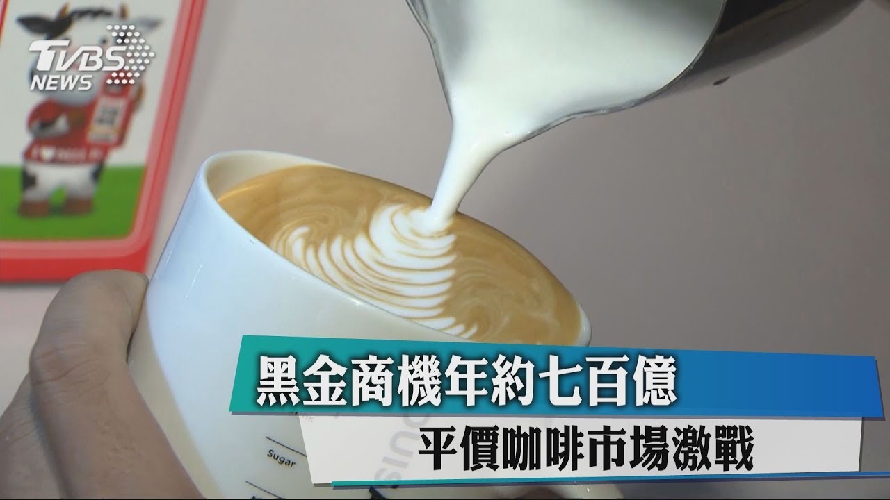 黑金商機年約7百億 平價咖啡市場激戰