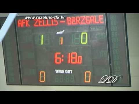 AFK ZELLIS (Gulbene) - BĒRZGALE (pusfināls par 5.-8.v.)