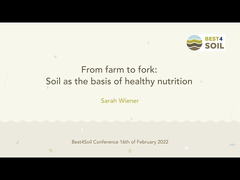 From farm to fork: Soil as the basis of healthy nutrition