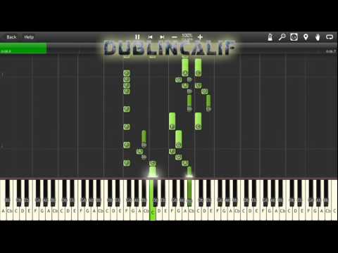 Famicom Disk System Theme Piano Tutorial Synthesia