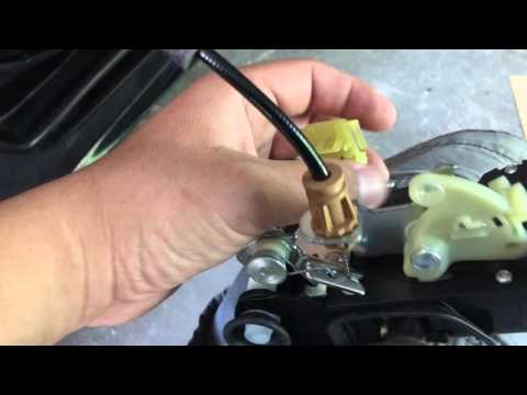 How To Install Replace Power Door Lock Actuator  2006-12 Chevy Impala