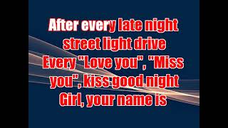 Hunter Hayes - Still Fallin&#39; (karaoke)  (by request)