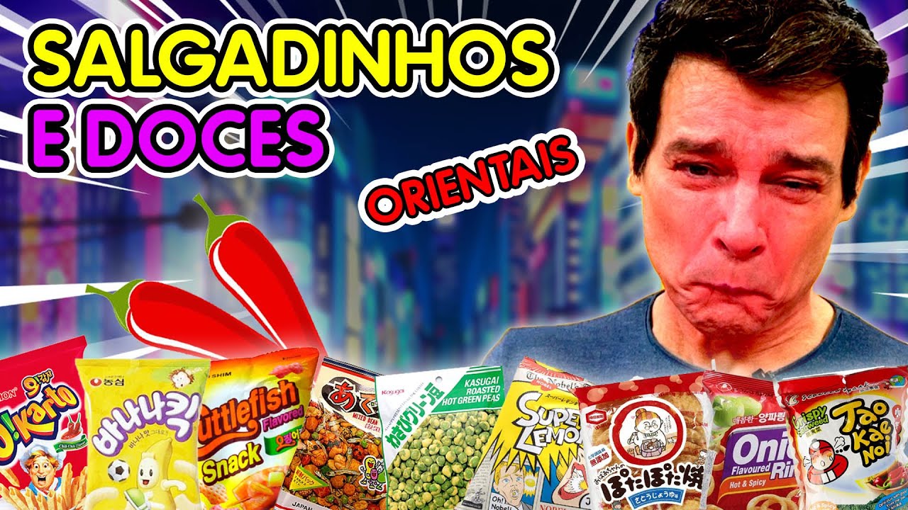 PROVANDO SALGADINHOS E DOCES ORIENTAIS | NÃO FAREI DE NOVO