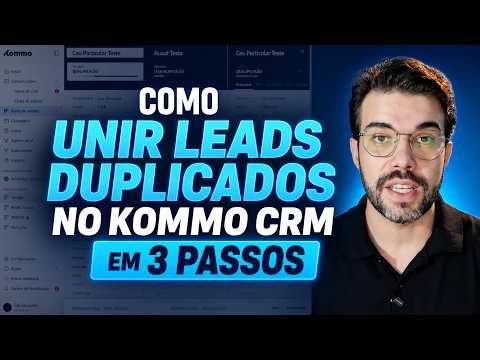 Tutorial: Unir leads duplicados Kommo CRM