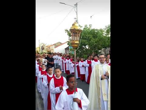 procissão de encerramento da festa de Santo Antônio 2026. Marcelino Vieira-RN