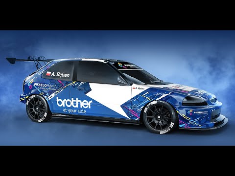 VTEC Cup Tor Łódz 2022 feat. Beethoven onboard Adrian Bęben Honda Evora