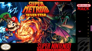 Super Metroid: Seven Star + Playing as Mario [SNES] Hack
