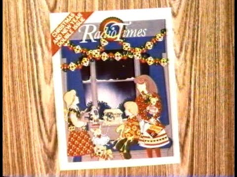 Sunday 21st December 1980 - BBC2 - Midnight Cowboy - Walter Matthau - Christmas - Closedown - Rare