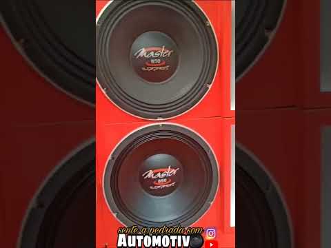 ALTO FALANTE MASTER 850 MUITO TOP/SENTE A PEDRADA SOM AUTOMOTIVO