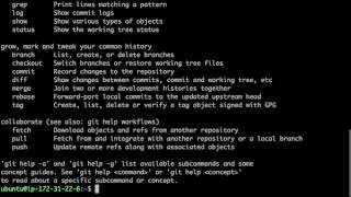 Linux - Source download  : git