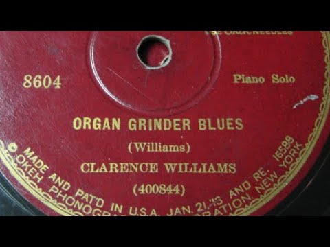 "Organ Grinder Blues" (Clarence Williams tune) played by Gale Foehner on piano