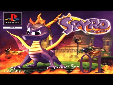 Let's Play Spyro - The Dragon [01] [120% / PAL / PS1]