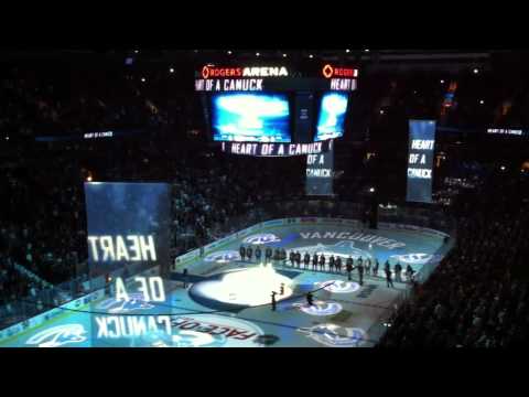 Vancouver Canucks: Home Opener + "Heart of a Canuck" LIVE - 10/6/11 [HD]