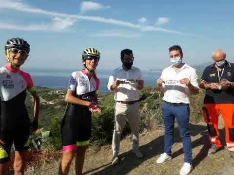 Sicurezza dei ciclisti, inaugurata segnaletica a Capoliveri