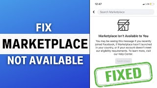 How to Fix Facebook App Marketplace Isn