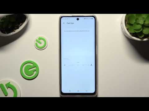 How to Change Text Size on TECNO Pova 6 Neo - Manage Display Settings