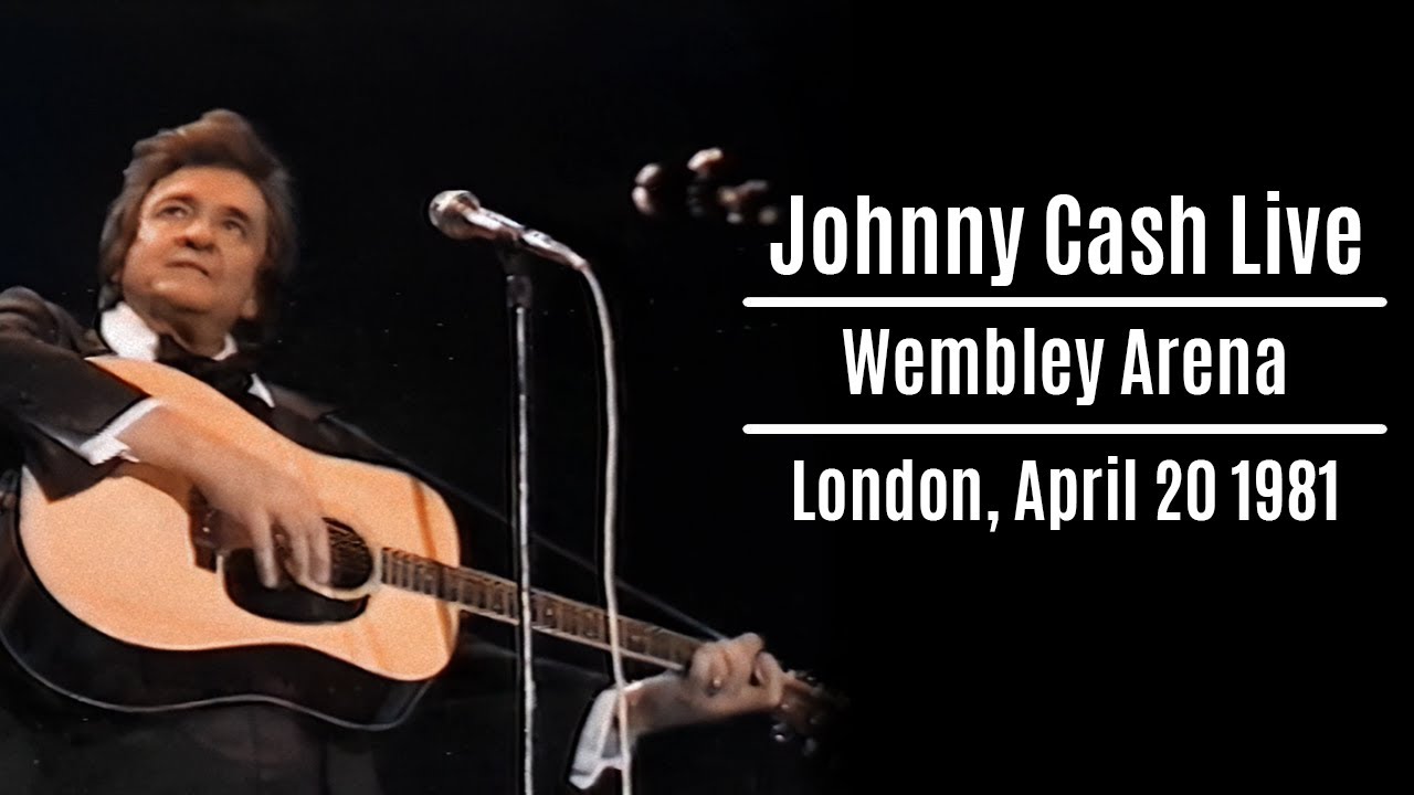 Johnny Cash Live at Wembley Arena | London, April 20 1981 | Remastered
