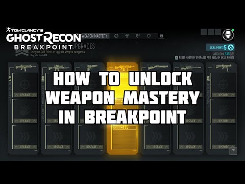 How To Unlock Weapon Mastery in Ghost Recon: Breakpoint.