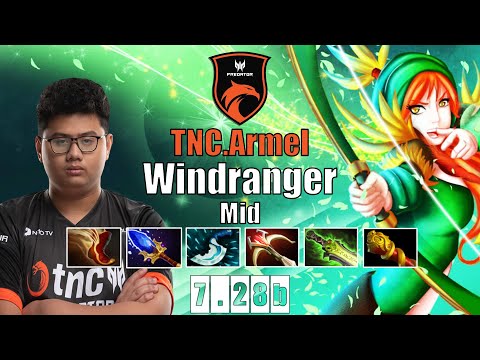 Windranger Mid | TNC.Armel | CHIEF ARMEL SHOWS NO MERCY | 7.28b Gameplay Highlights
