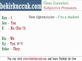 Subjective Pronouns in Turkish