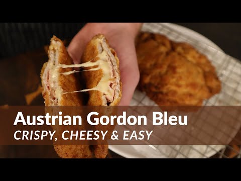 Austrian Gordon Bleu – Crispy, Cheesy & Easy Step by Step