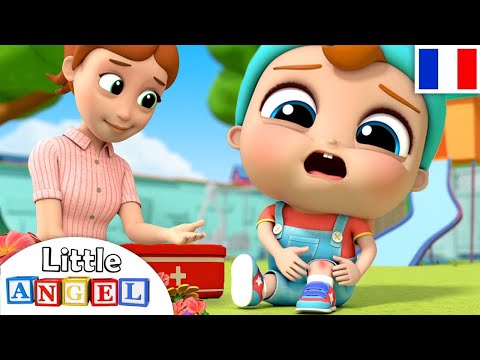 J’ai Un Gros Bobo - Bébé Louis se cogne le genou - Comptines Little Angel Francais