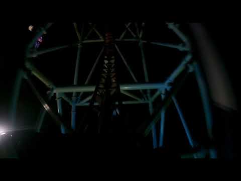 Onride: 'Sky scream' 🎢 4K/POV (night) 🌙 2022 - Holiday park Pfalz