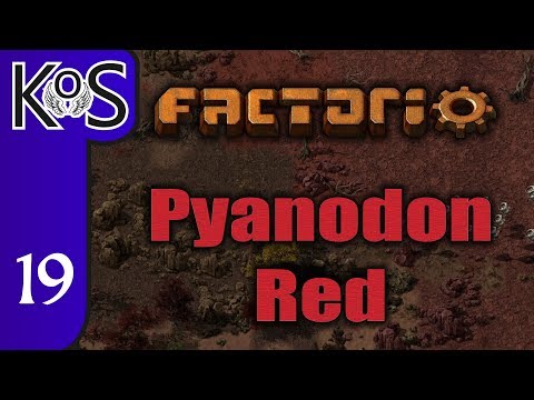 Factorio Pyanodon Red Ep 19: FINALLY RED CIRCUITS - 0.16 - Gameplay, Let's Play