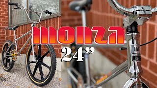2022 MONZA 24 CRUISER BMX WITH SKYWAY MAG WHEELS UNBOXING & OVERVIEW