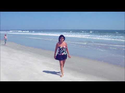 Sondra on the beach March 2011