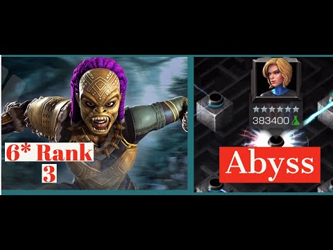 6* Rank 3 Jabari Panther vs Abyss Invisible Woman