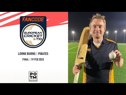 POTM: L.Burns - ETR vs PIR | Highlights | FanCode ECT10 Gibraltar | Gibraltar 2023 | ECT23.062