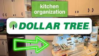 Dollar Tree Kitchen Organization Project 2026 WHAT I BOUGHT TO ORGANIZE