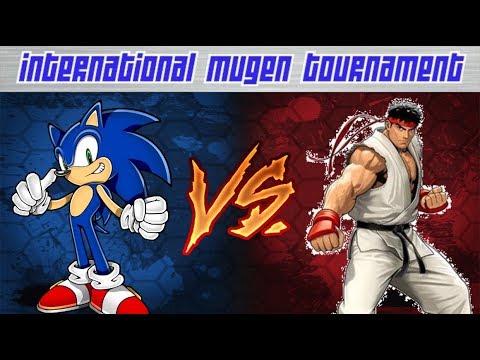 MUGEN Sonic vs Ryu