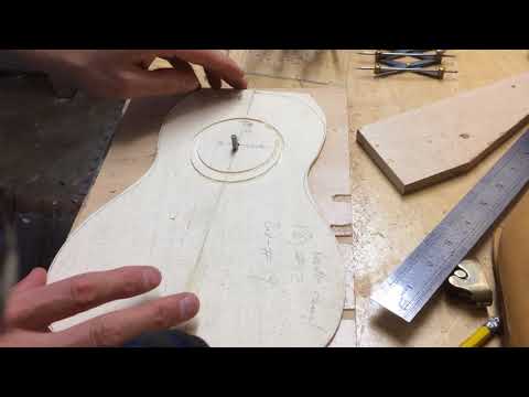 Cutting an eccentric rosette channel Beau Hannam Guitars and Ukuleles