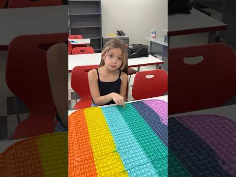 Gigantic pop it’s IN CLASS?!? 😮 ​⁠@MrsBench