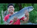 7 Kg BIG SALMON FISH GRILL | Salmon Fish On Charcoal | Cooking Skill