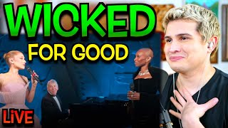 Vocal Coach Reacts to WICKED - For Good LIVE (Ariana Grande &amp; Cynthia Erivo)