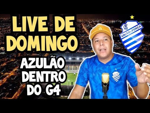 LIVE DE DOMINGO | AZULÃO NO G4!