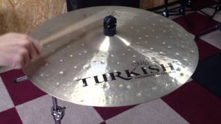Video thumbnail for Turkish cymbals jazz ride 20" by MusicHeartivi