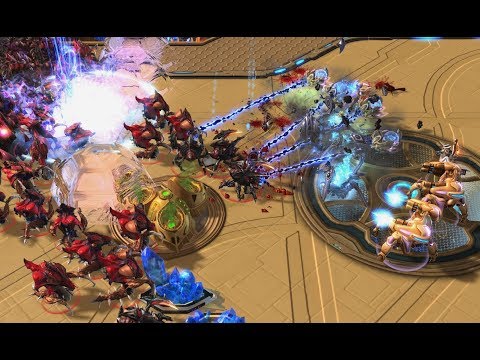 Dark (Z) v Zest (P) on Eternal Empire - StarCraft 2 - Legacy of the Void 2020