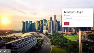 MOM MyInfo Full stack integration, SingPass login implementation using angular and node.js