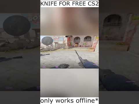 HOW TO GET FOR FREE ANY KNIFE IN CS2? only works offline, all knifes in descript #shorts  #butterfly