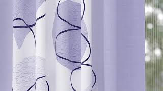 Комплект штор «Лиреминс (фиолетовый)» — видео о товаре