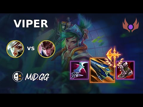 MID.GG: [ Viper ] Riven TOP vs Quinn | NA MASTER | LOL Season 2024